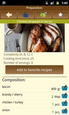 Chicken recipes android App screenshot 1